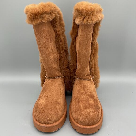 NEW Journee Collection Women’s Cleeo Mid Calf Boots Size 8 - Picture 3 of 11